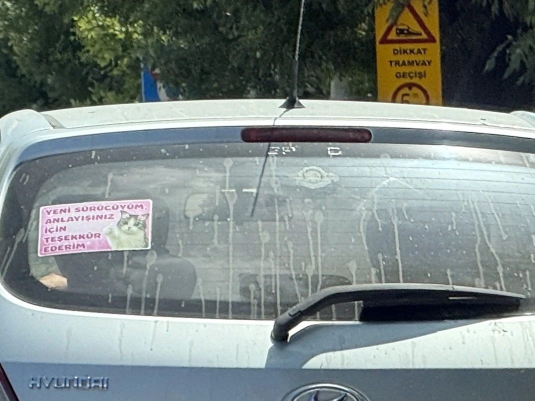 Eskişehir&rsquo;de g&uuml;l&uuml;mseten trafik mesajı
