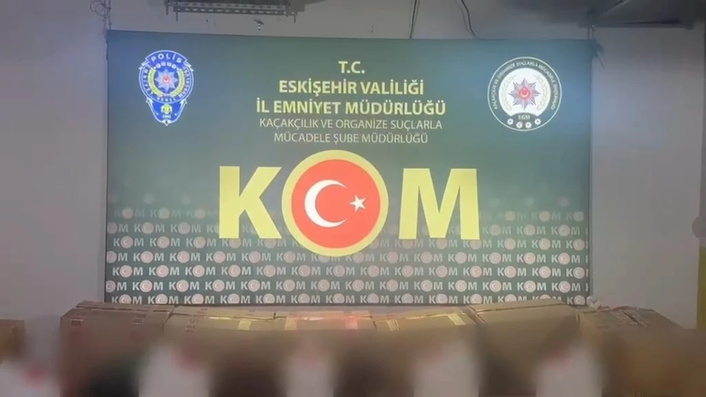 Eskişehir&rsquo;de ka&ccedil;ak alkol operasyonu
