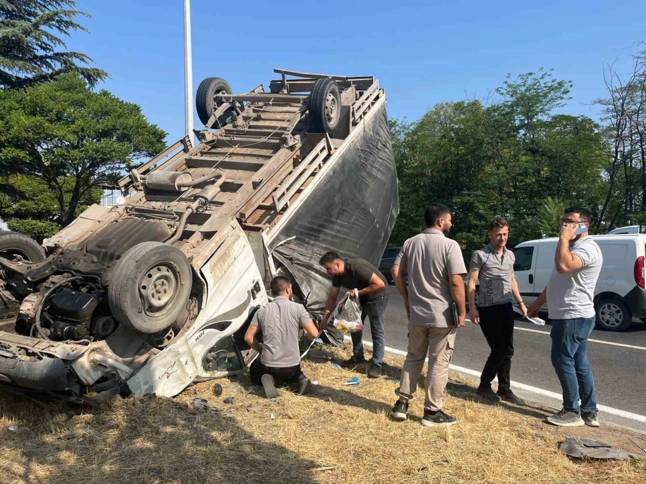 Eskişehir’de trafik kazası, 2 yaralı
