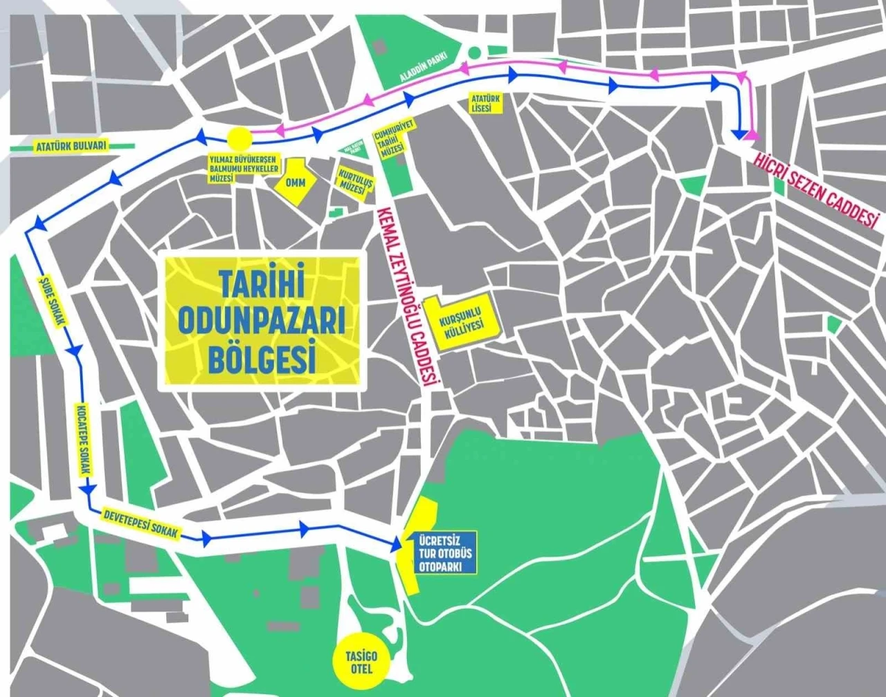 Eskişehir’de tur otobüslerine yeni park ve indirme-bindirme düzenlemesi
