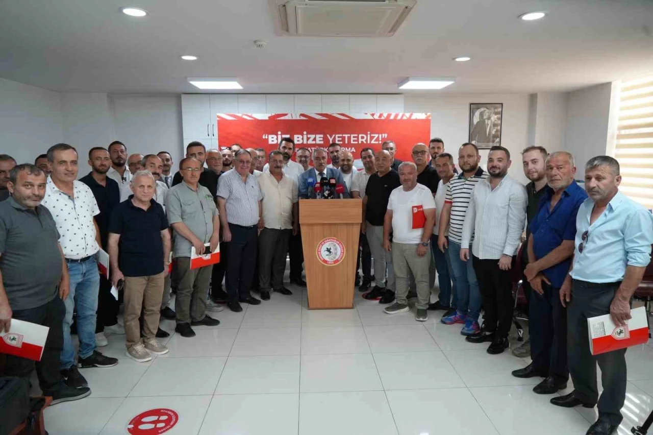 Esnaftan Samsunspor&rsquo;a destek s&ouml;z&uuml;
