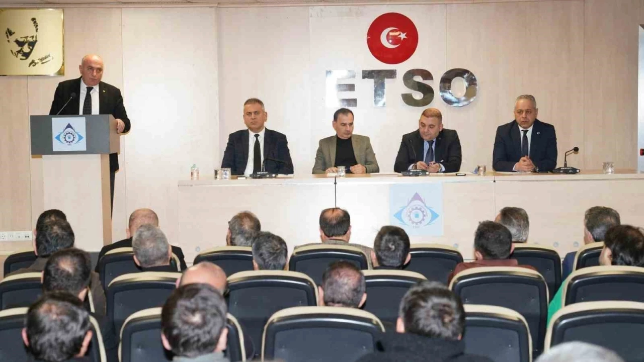ETSO&rsquo;da yılın son Meclis Toplantısı
