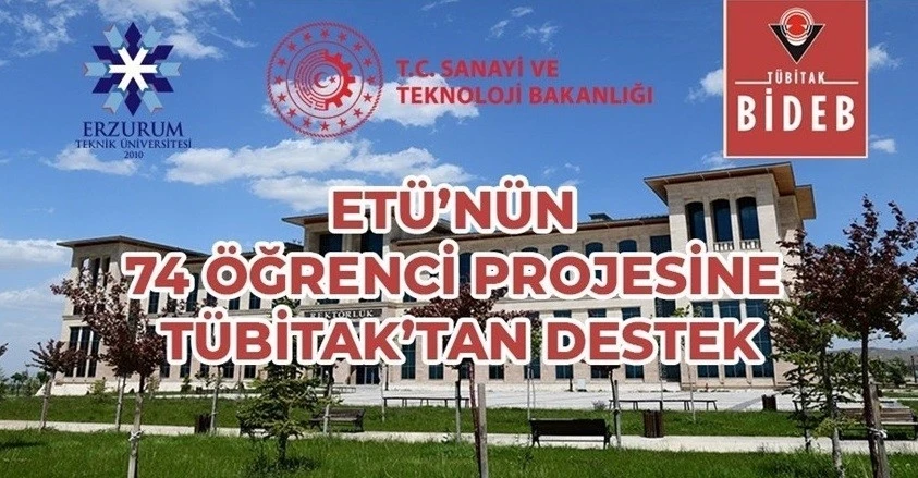 ETÜ’ 74 öğrenci projesine destek aldı
