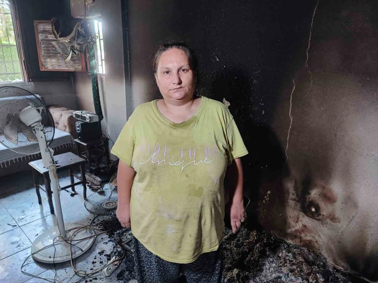 Evleri Yanan Anne-Kızın Dramı