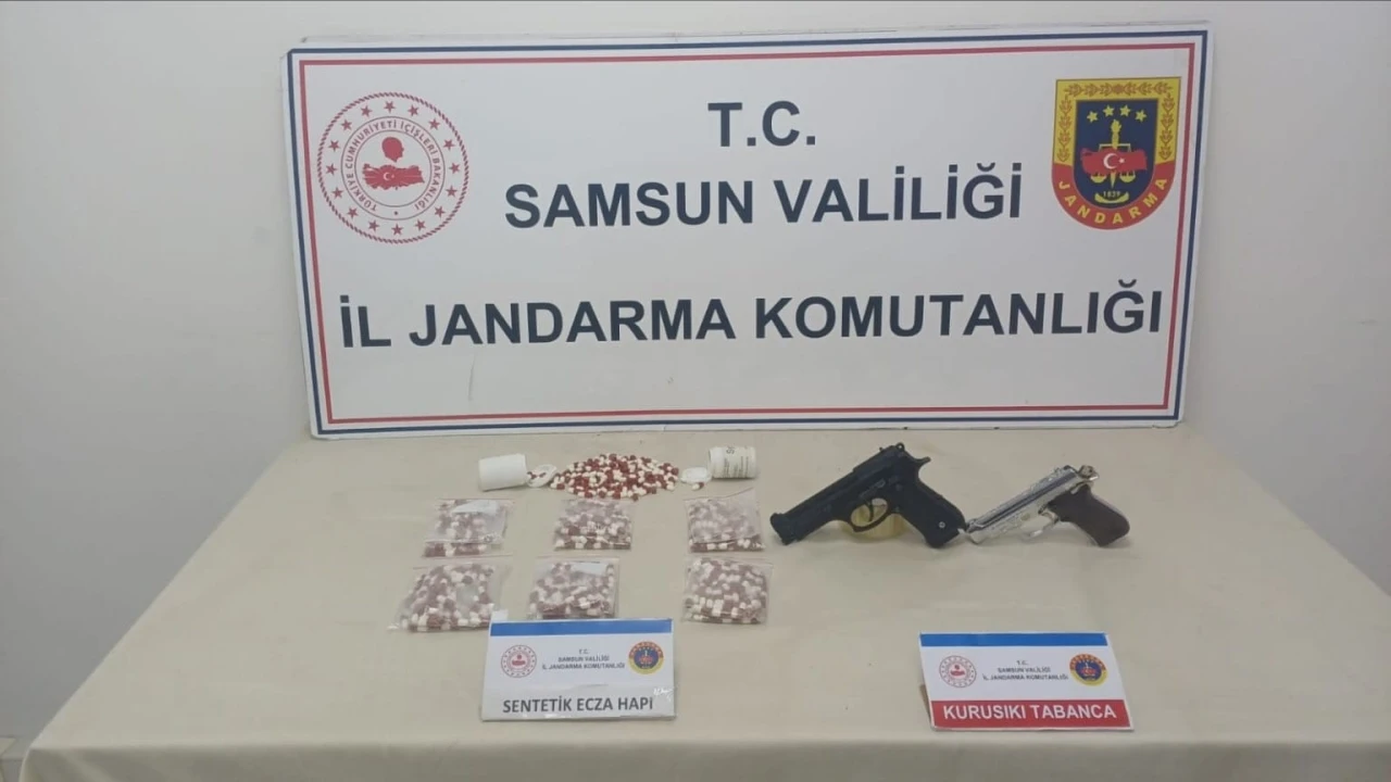 Evinde uyuşturucu hap ele geçen şahıs tutuklandı
