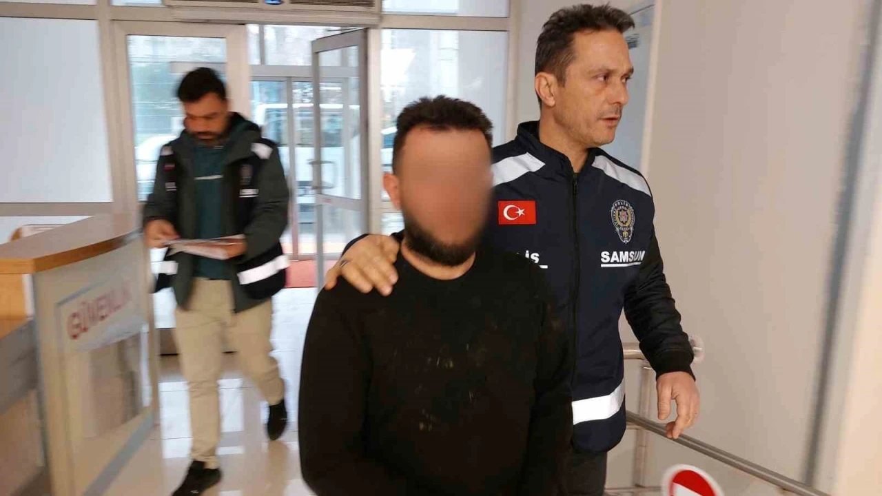 Evini yakan şahıs adliyeye sevk edildi