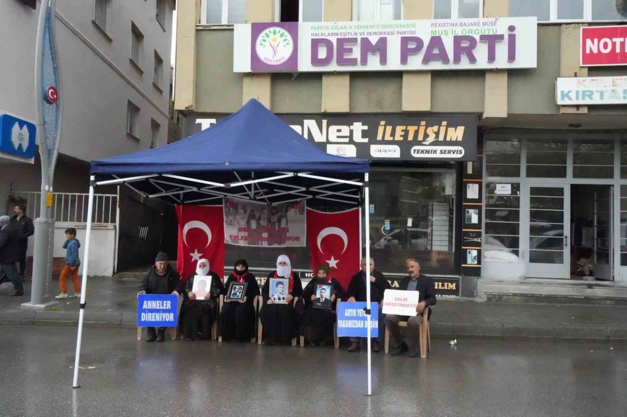 Evlat nöbetinde gözyaşları yerini umuda bıraktı
