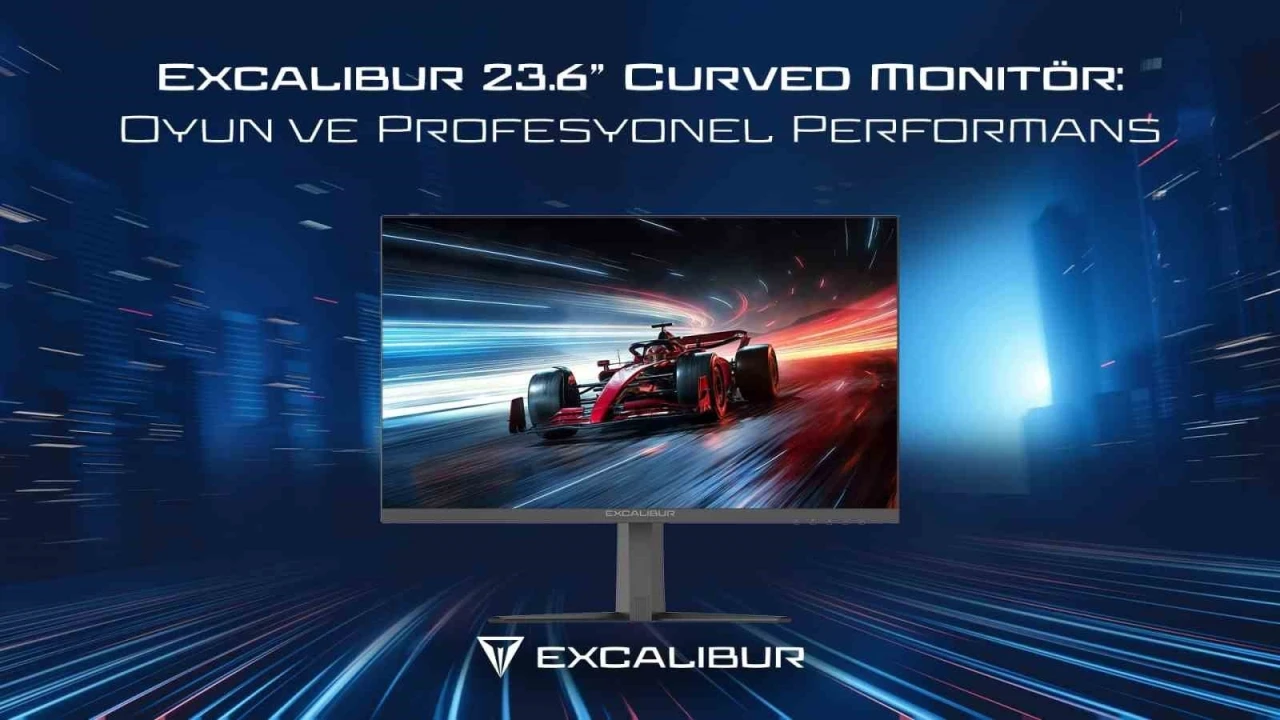 Excalibur 23.6&quot; Curved Monitörü’nü satışa sundu
