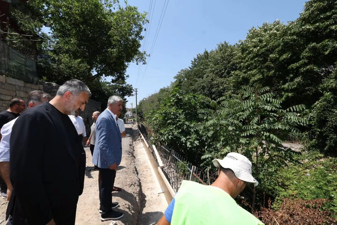 Eynerce Deresi &ccedil;evresine mesire ve y&uuml;r&uuml;y&uuml;ş alanı yapılıyor
