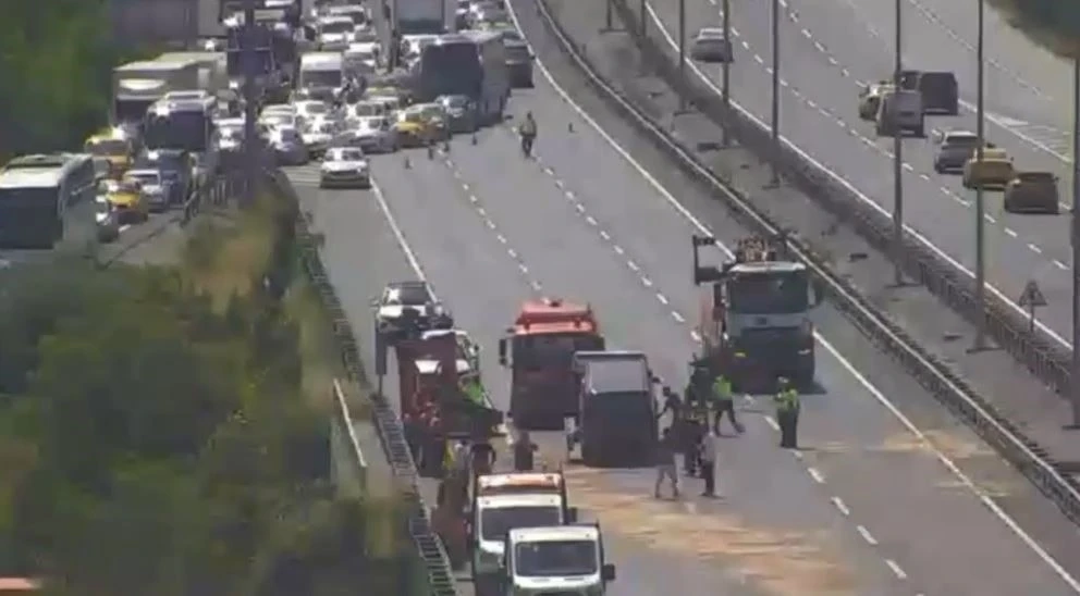 Eyüpsultan’da zincirlime trafik kazası: 6 yaralı