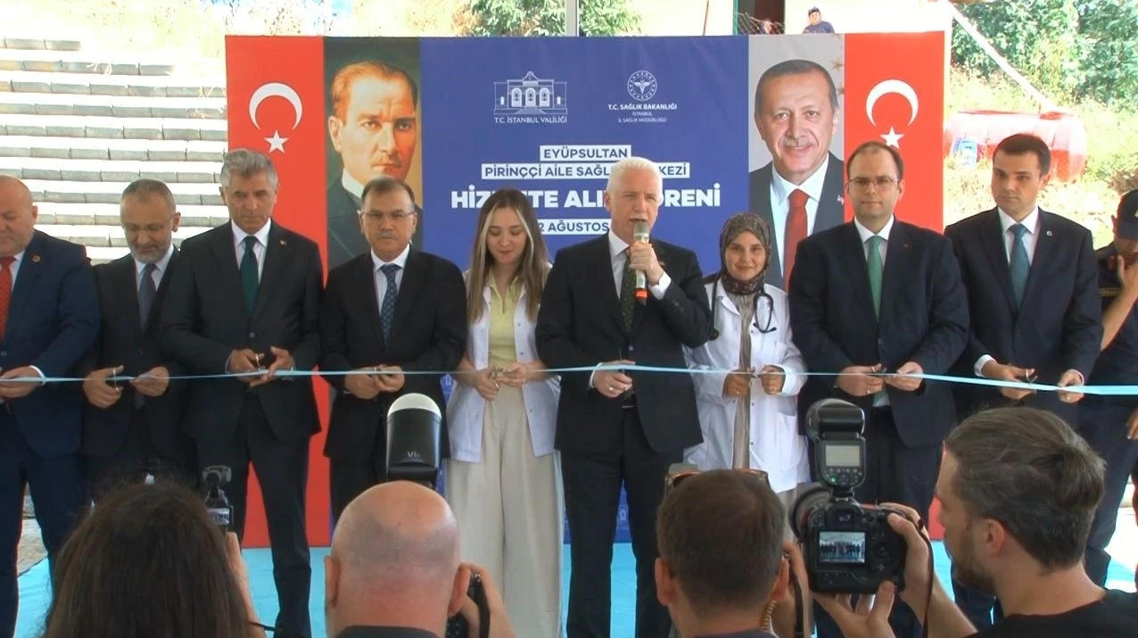 Eyüpsultan Pirinççi Aile Sağlığı Merkezi’nin açılışı yapıldı

