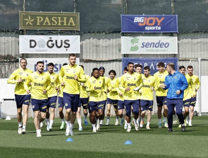 Fenerbah&ccedil;e&rsquo;de, Union Saint-Gilloise ma&ccedil;ı hazırlıkları devam etti

