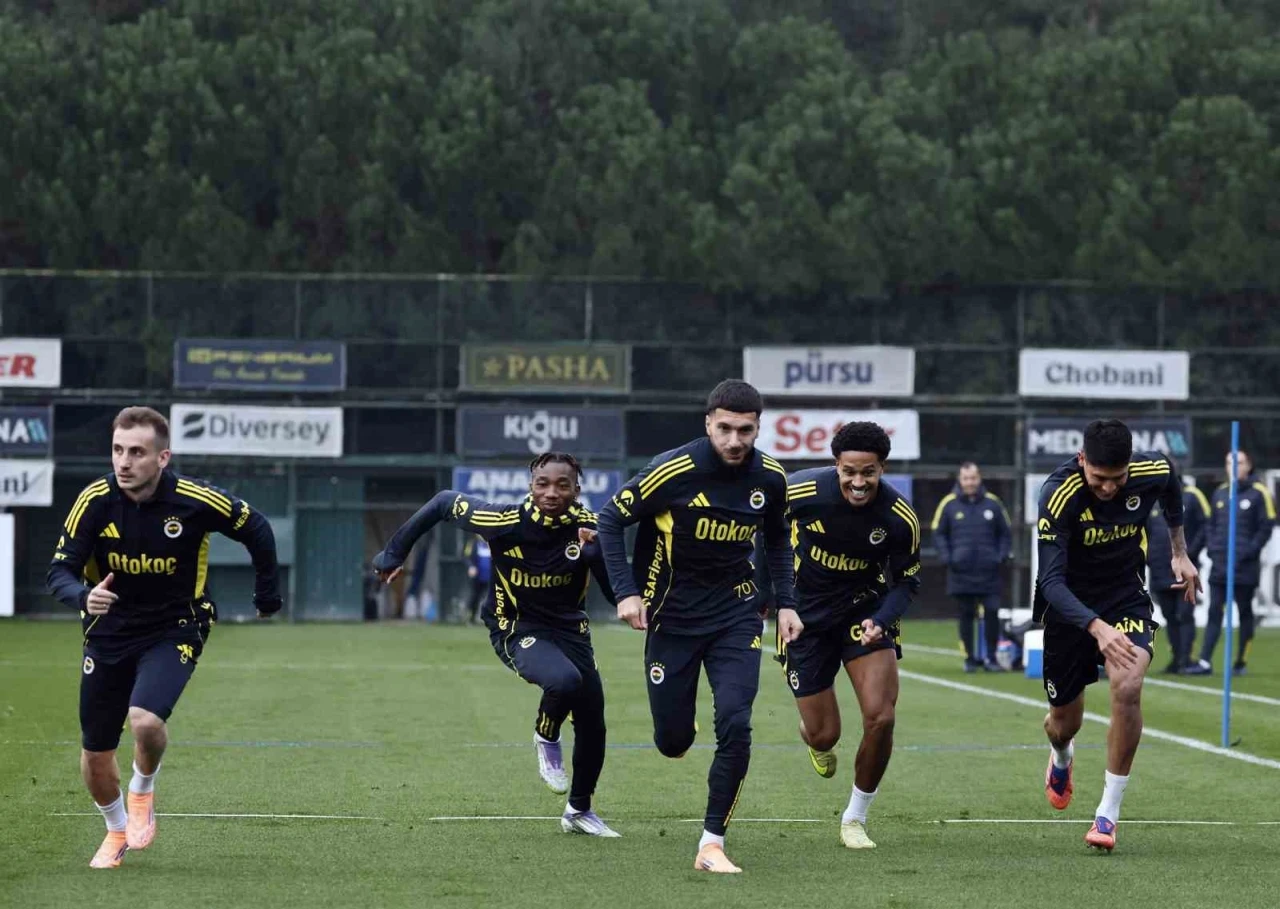 Fenerbahçe, Galatasaray maçı hazırlıklarını tamamladı

