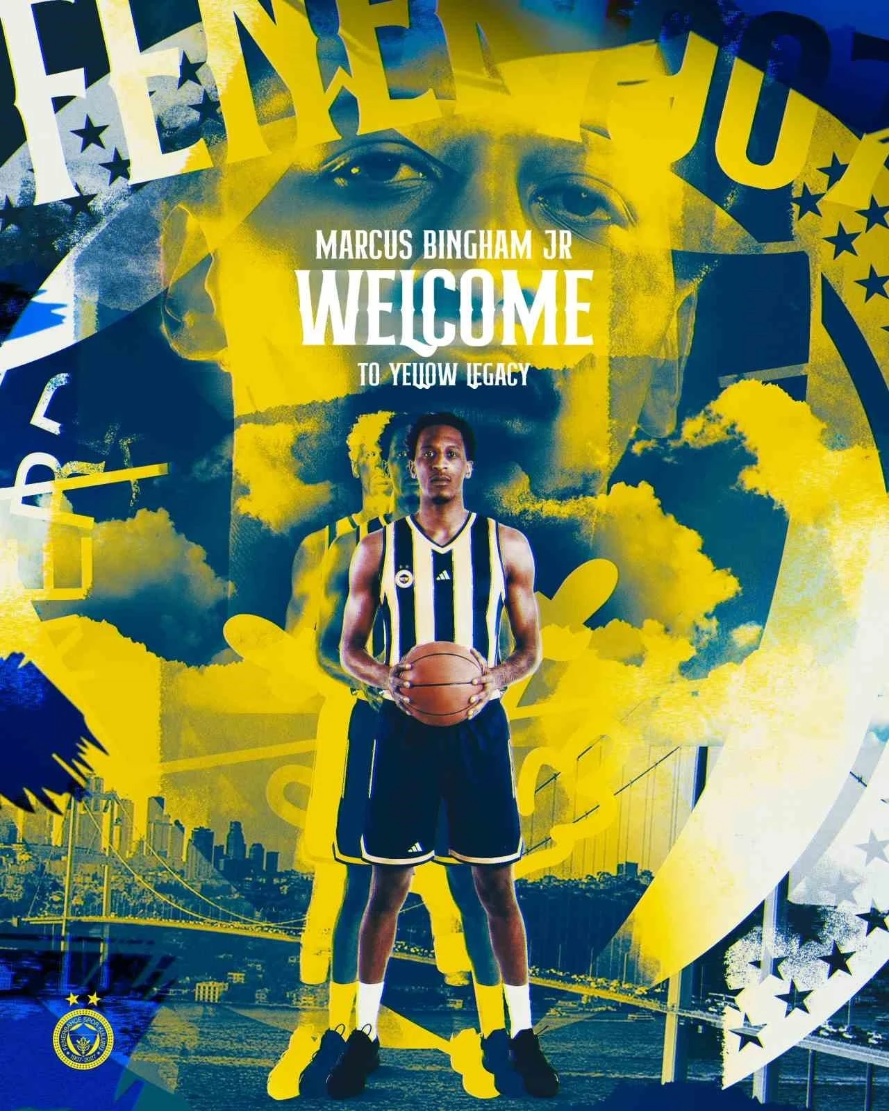 Fenerbah&ccedil;e, Marcus Bingham Jr.&rsquo;ı kadrosuna kattı
