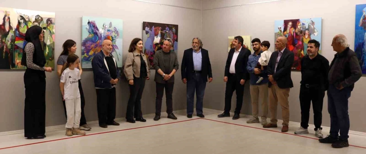 Ferahoğlu, SANKO Sanat Galerisi’nde resim sergisi açtı
