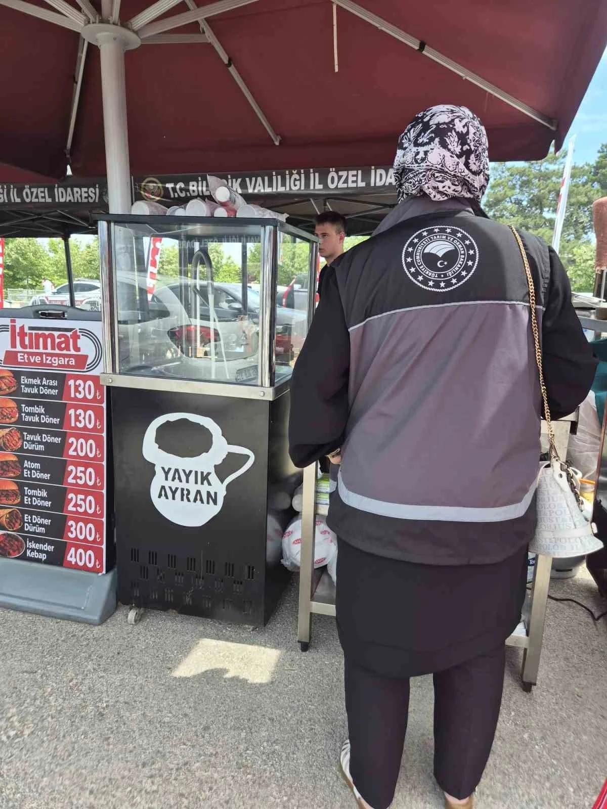Festival alanındaki işletmelere sıkı gıda denetimi
