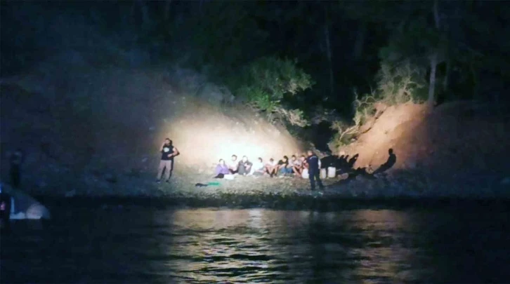 Fethiye’de 9 düzensiz göçmen yakalandı