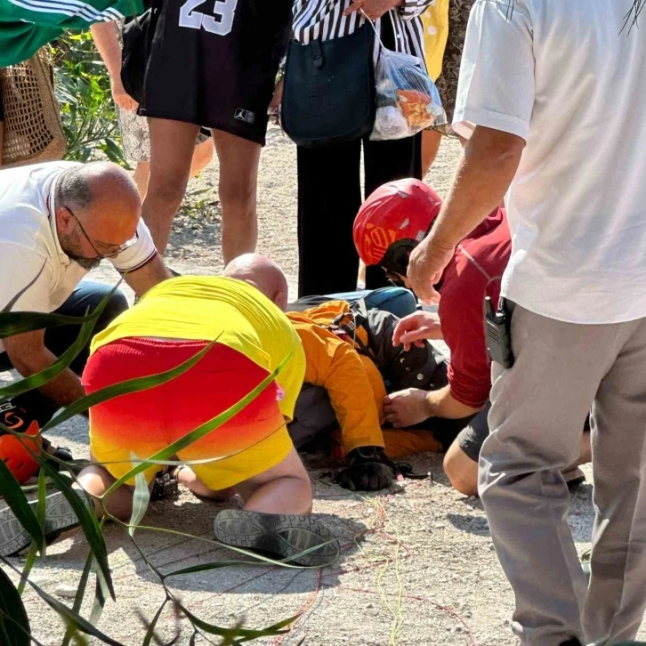 Fethiye&rsquo;de d&uuml;şen ABD&rsquo;li yama&ccedil; paraş&uuml;t&uuml; pilotu hayatını kaybetti
