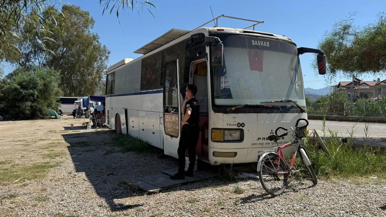 Fethiye’de otobüste yaşayan şoför ölü bulundu
