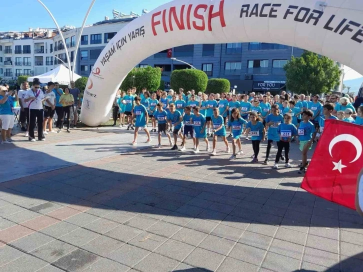 Fethiye&rsquo;de &ldquo;Yaşam İ&ccedil;in Yarış&rdquo; koşusu d&uuml;zenlendi

