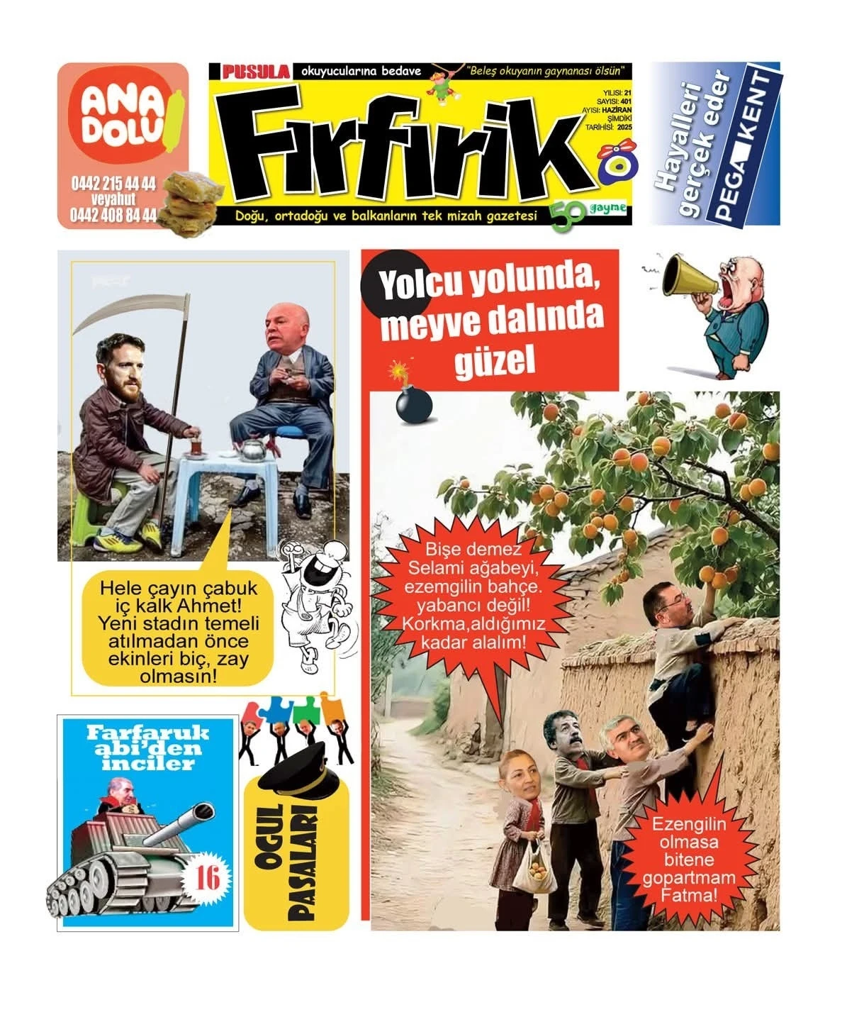 Fırfırik de hadsiz dergiyi kınadı
