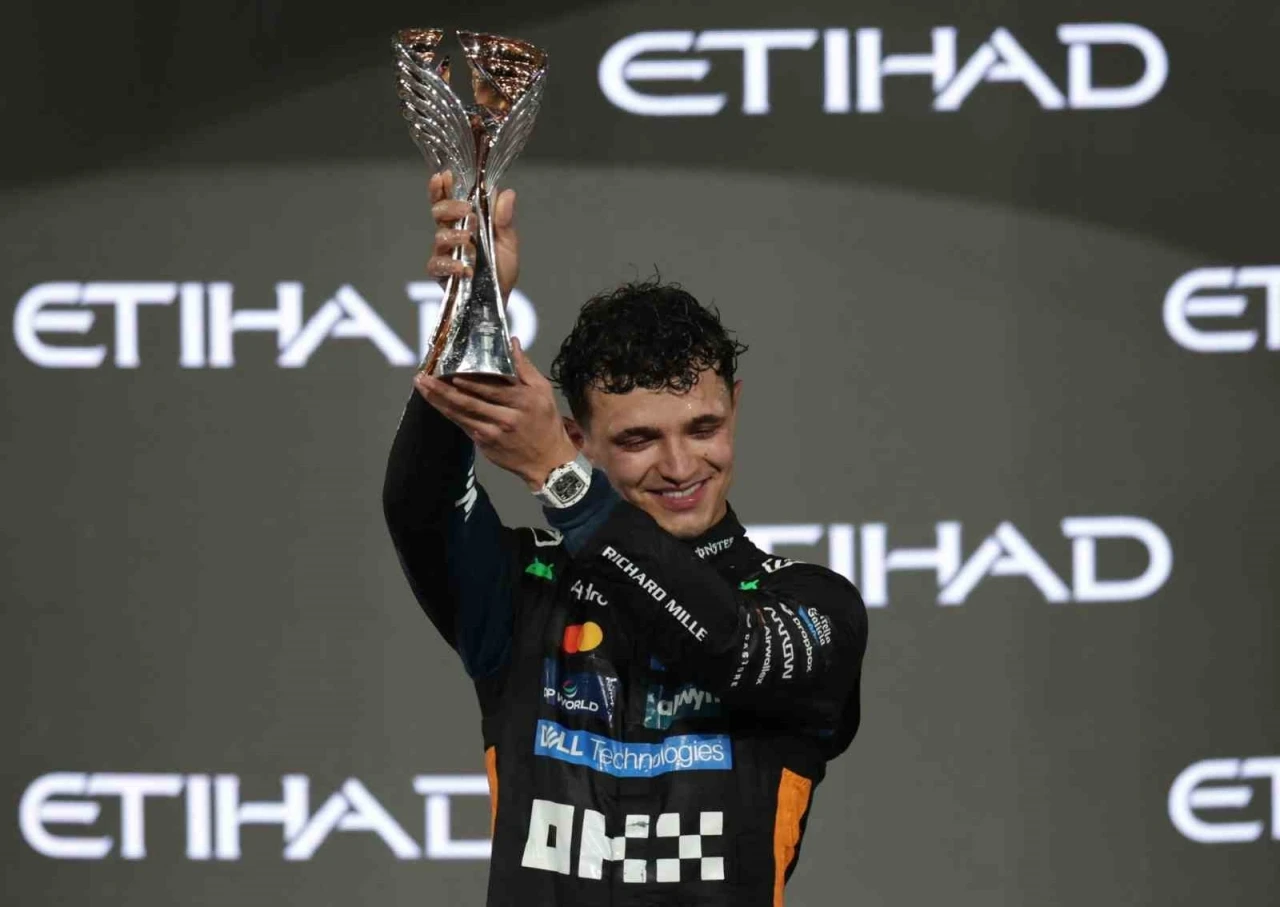 Formula 1’de şampiyon Lando Norris
