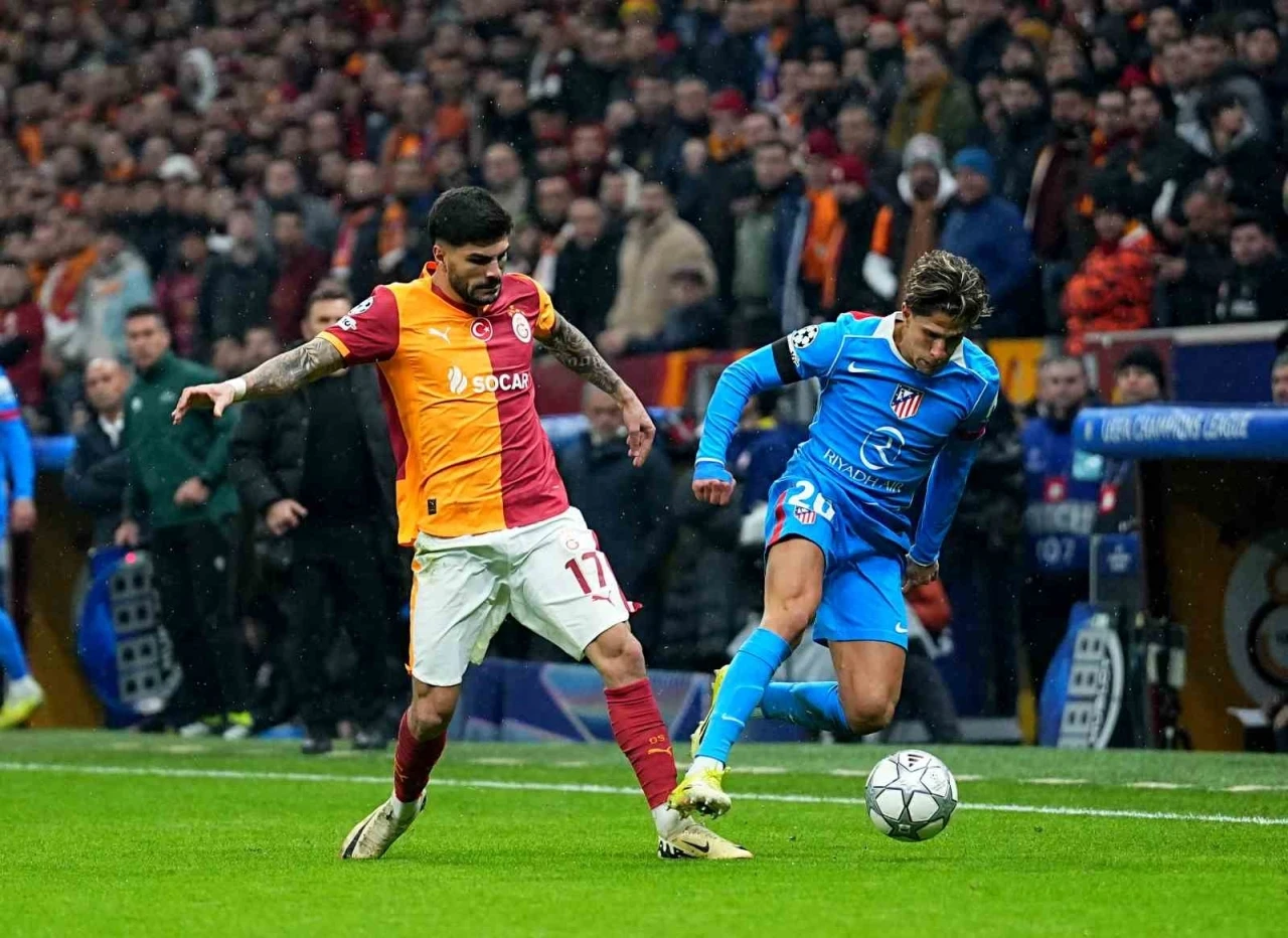 Galatasaray, Atletico Madrid ile 3. kez berabere kaldı
