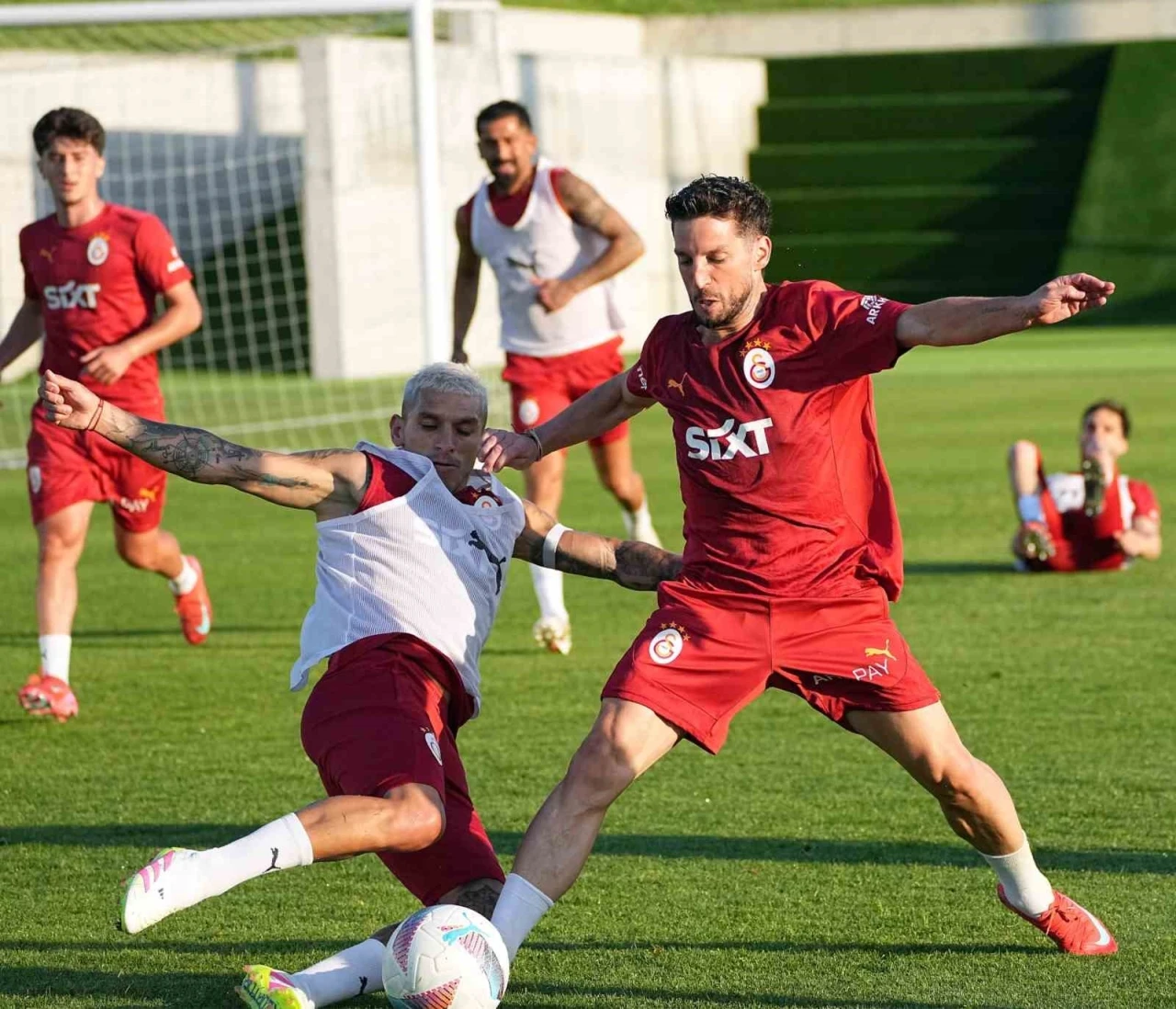 Galatasaray, Göztepe maçı hazırlıklarına başladı
