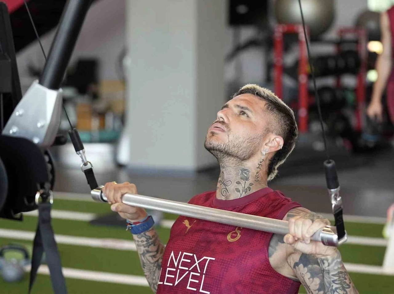 Galatasaray günü çift antrenmanla tamamladı
