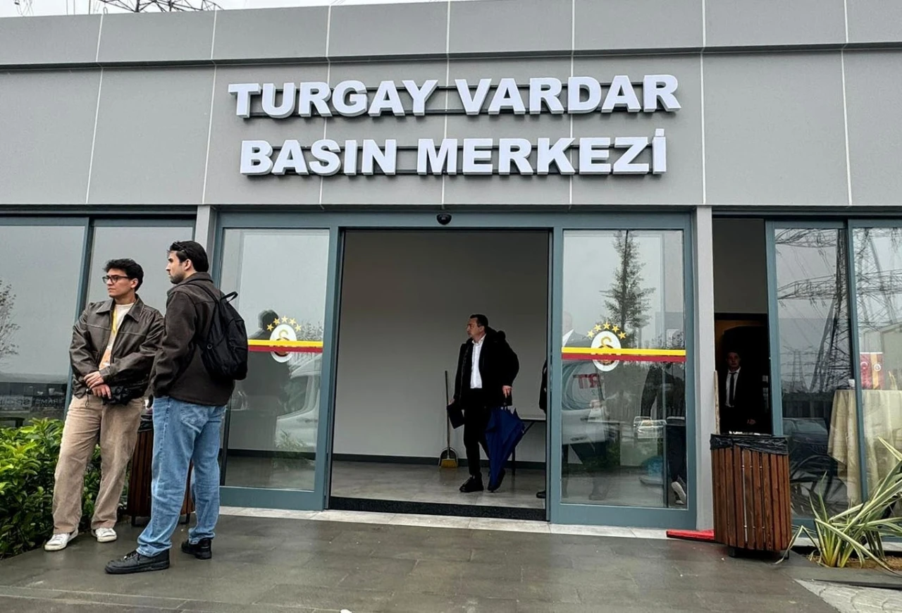Galatasaray’ın Kemerburgaz’daki tesislerine basın merkezi yapıldı
