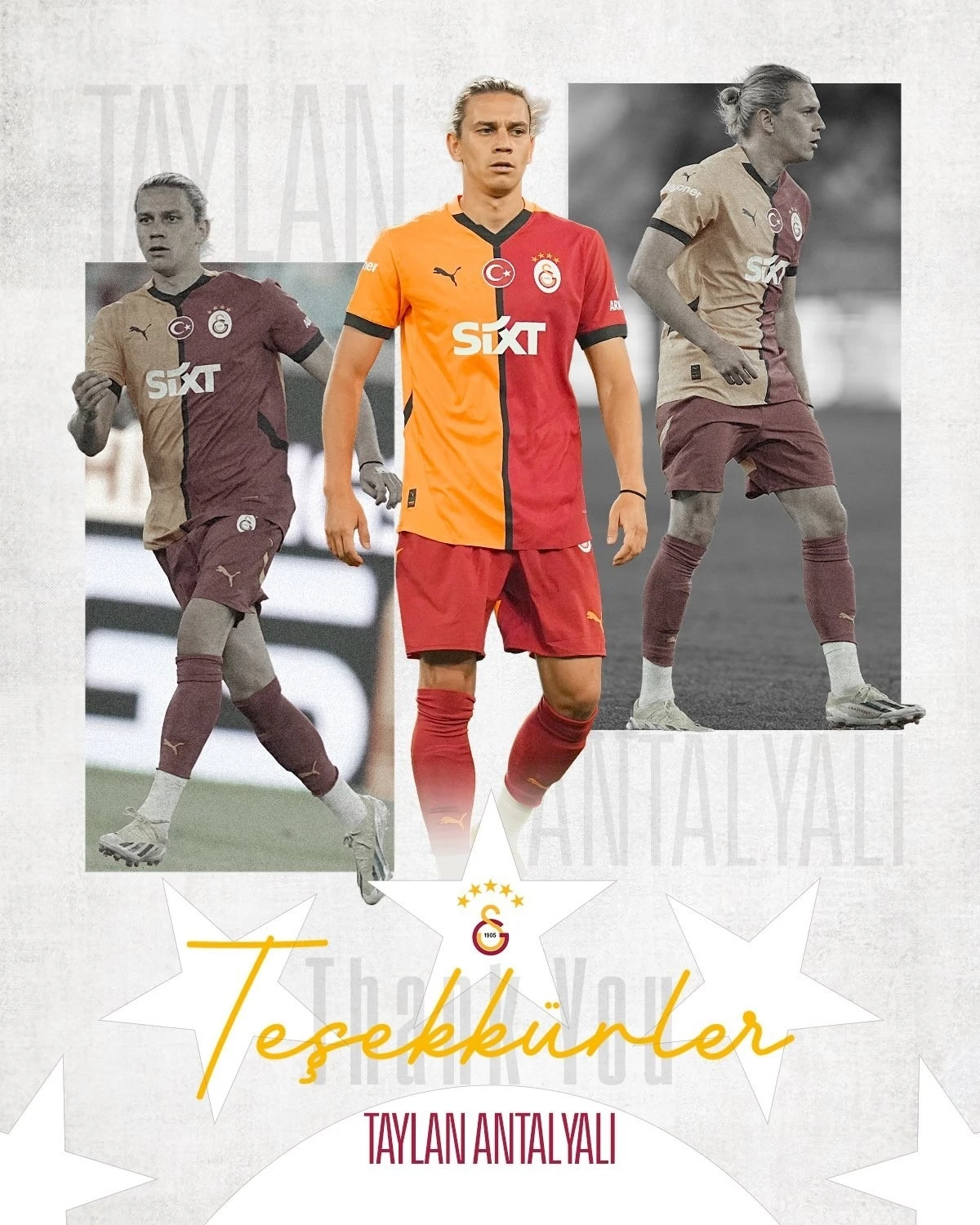 Galatasaray, Taylan Antalyalı’ya veda etti