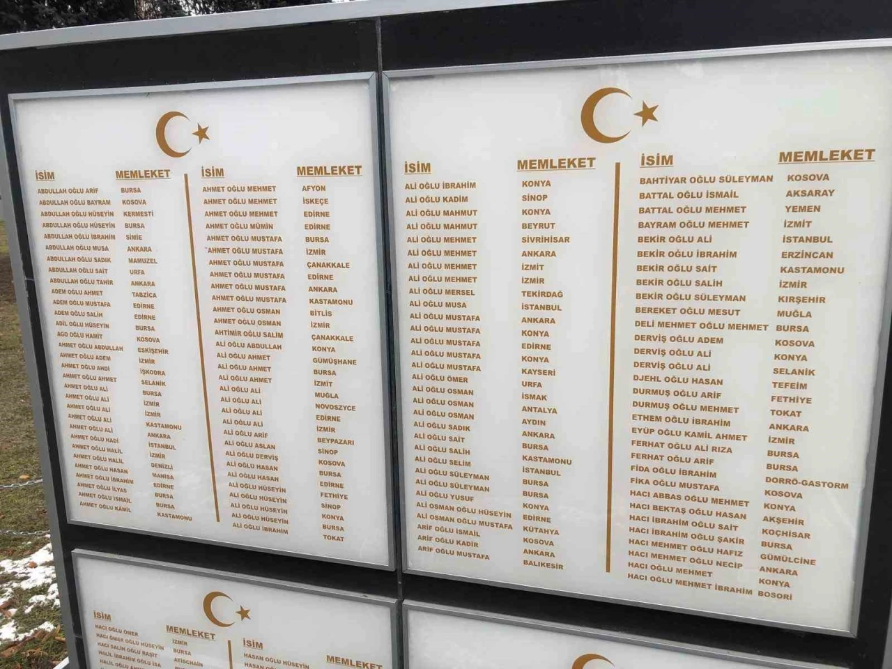 Gali&ccedil;ya Cephesi&rsquo;nde şehit d&uuml;şen ecdada b&uuml;y&uuml;k vefa
