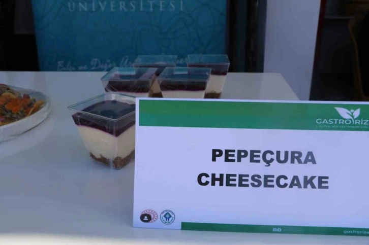 GastroRize Festivalinin g&ouml;zdesi &lsquo;Pepe&ccedil;uralı Cheesecake&rsquo; oldu
