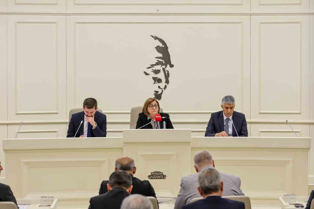 Gaziantep Büyükşehir Belediyesi Ekim Ayı Meclisi toplandı
