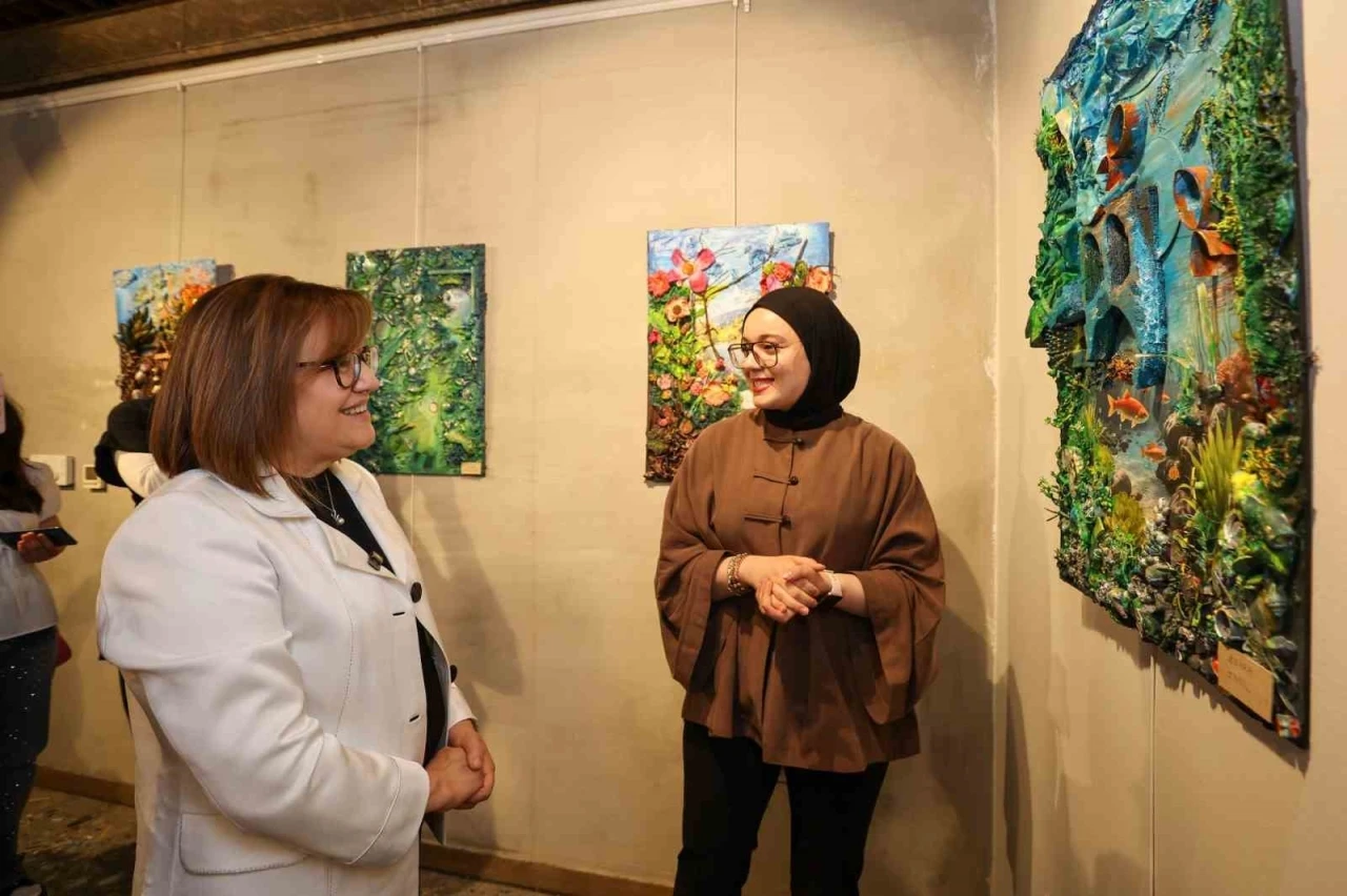Gaziantep B&uuml;y&uuml;kşehir&rsquo;den &ccedil;evre bilinci ve k&uuml;lt&uuml;rel mirası buluşturan &ccedil;ifte sergi
