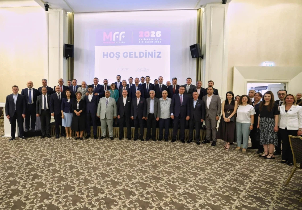 Gaziantep gıda sekt&ouml;r&uuml; ve MFF Ortadoğu Gıda Fuarı ortak akıl buluşması ger&ccedil;ekleştirildi
