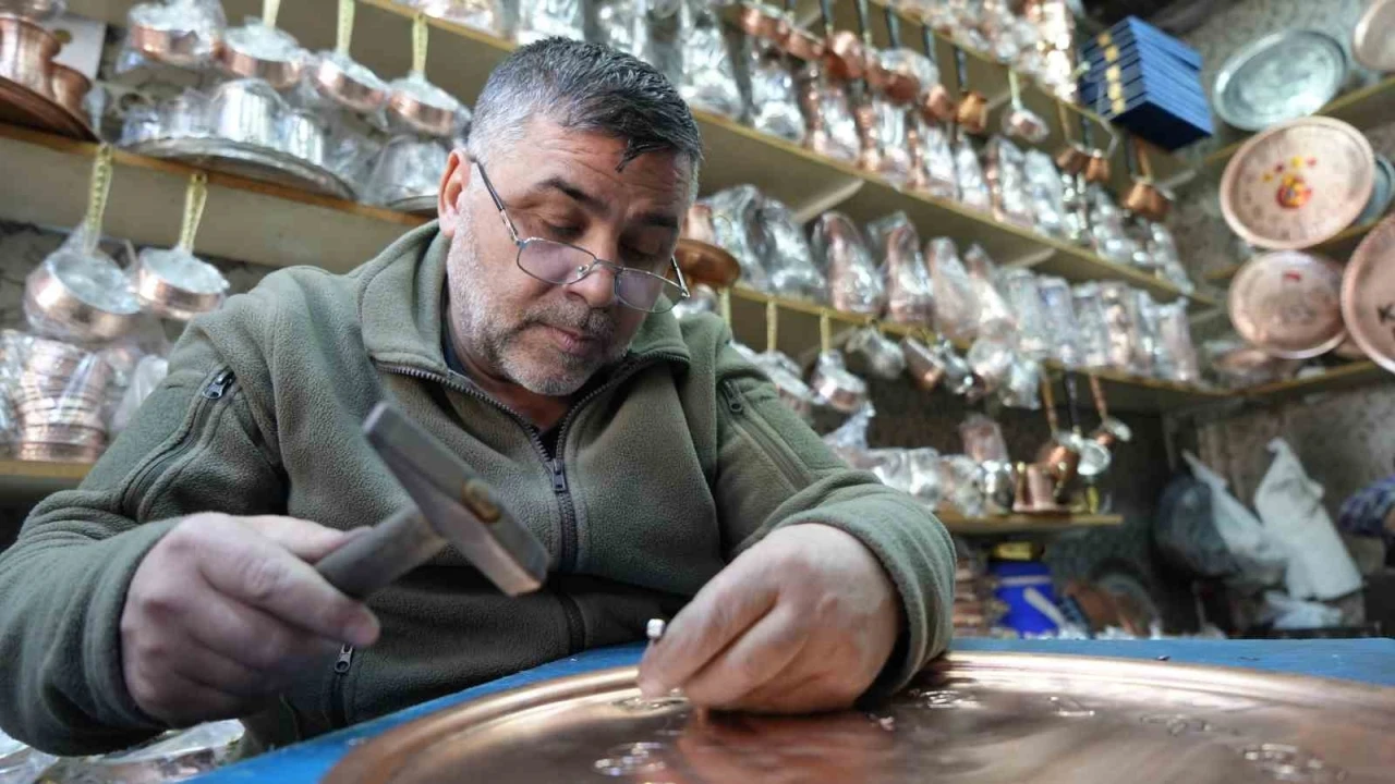 Gaziantep’in asırlık mesleği bakırcılık yok olma tehlikesiyle karşı karşıya