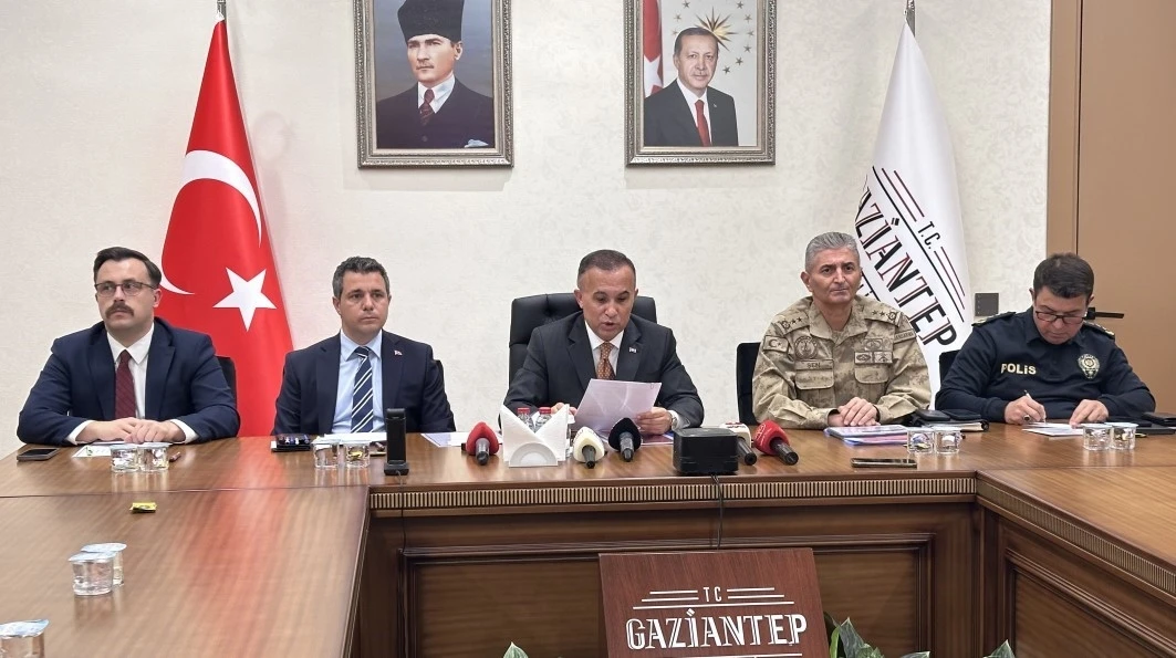 Gaziantep’te 2025 yılının 10 aylık asayiş bilançosu açıklandı
