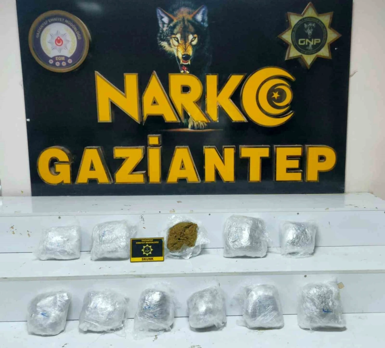 Gaziantep’te 5 kilogram uyuşturucu madde ele geçirildi
