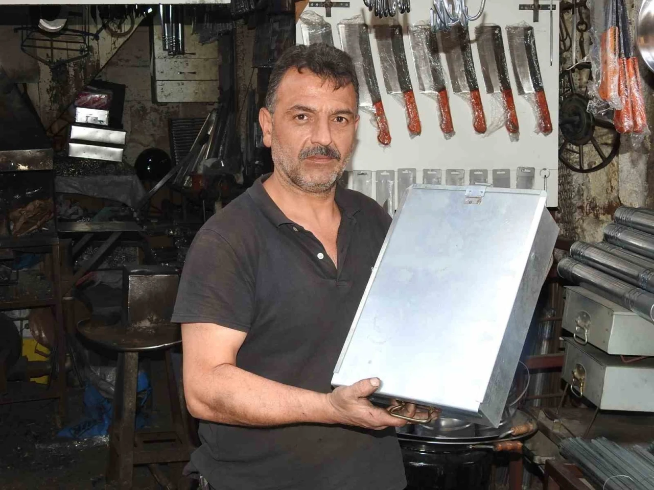 Gaziantep’te bıçakçıların &quot;Kurban Bayramı&quot; mesaileri yoğunlaştı
