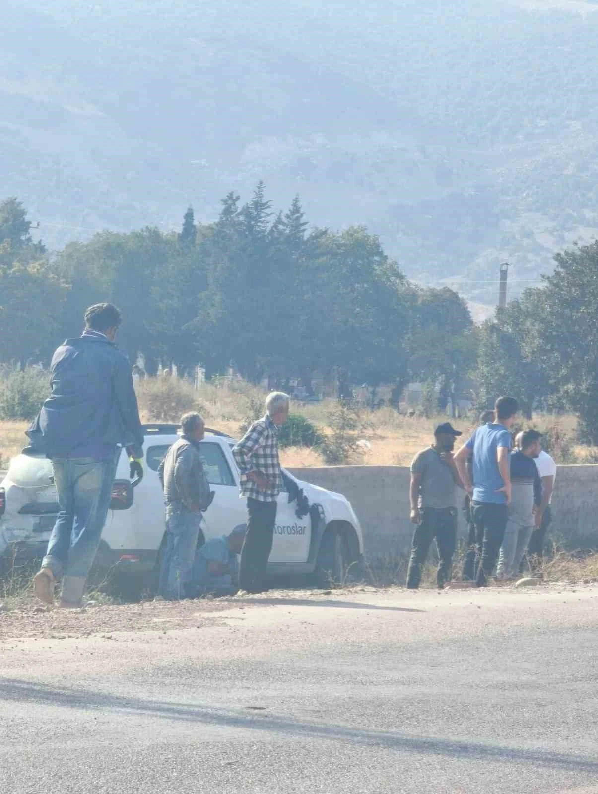 Gaziantep’te iki otomobilin karıştığı kazada 4 kişi yaralandı
