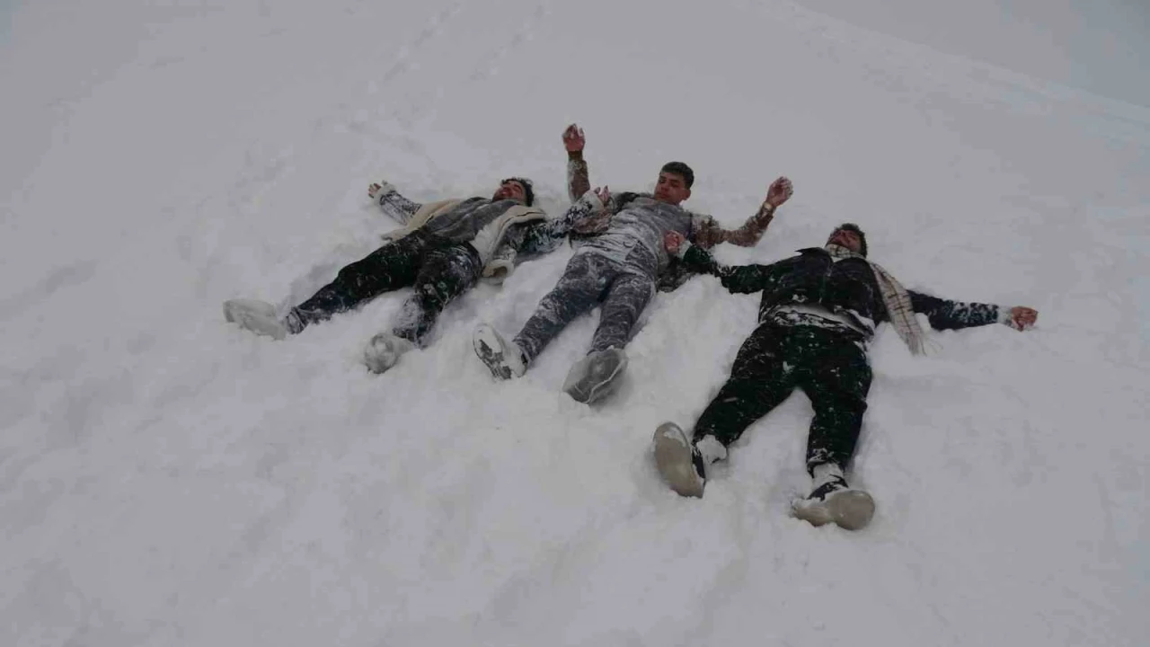 Gaziantep&rsquo;te kar sevinci

