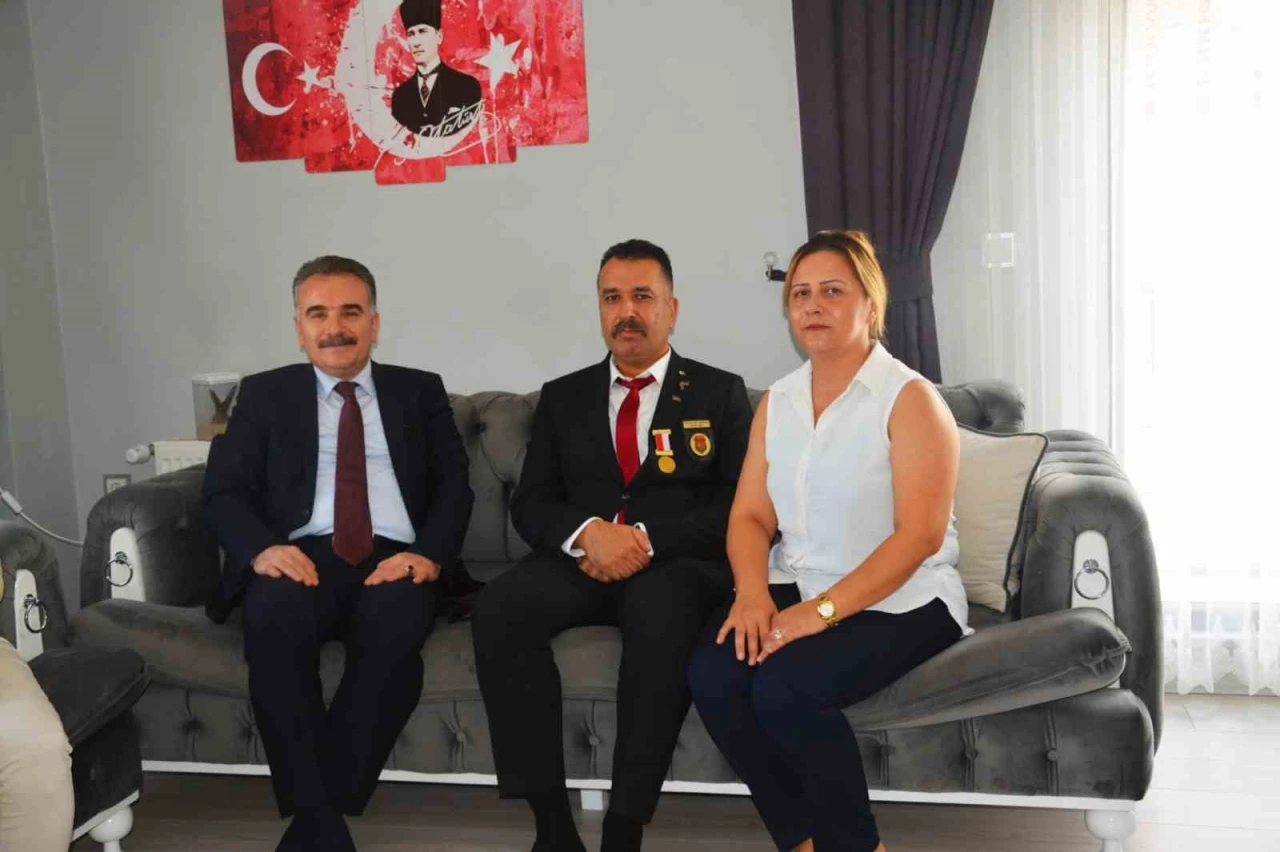 Gaziler Gününde anlamlı ziyaret
