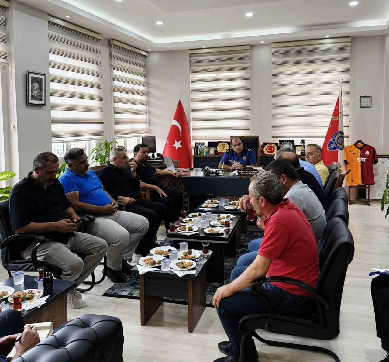 Gazipaşa’da muhtarlarla ’Huzur Toplantısı’ yapıldı

