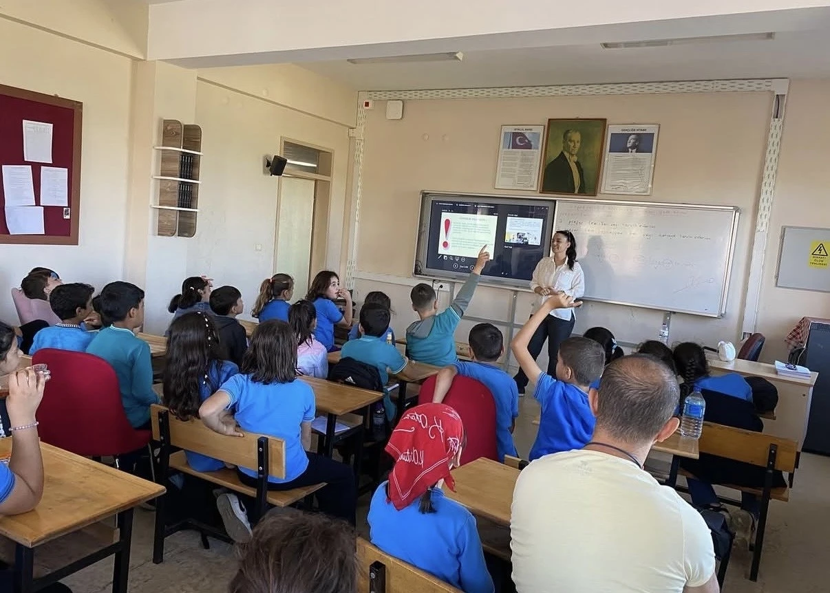 Gazipaşa’da öğrencilere su tasarrufu ve gıda güvenliği eğitimi
