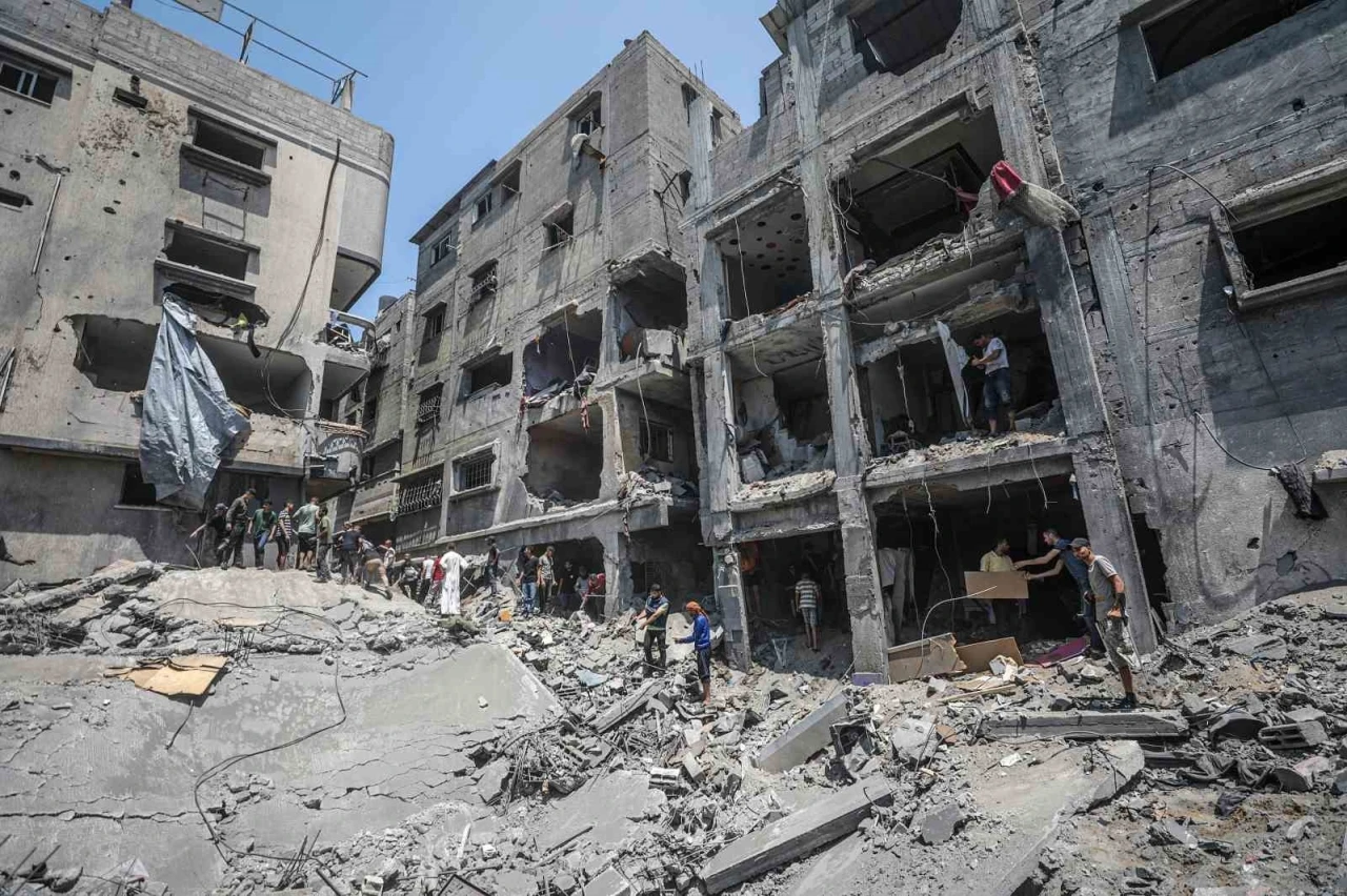 Gazze’de can kaybı 56 bin 531’e yükseldi
