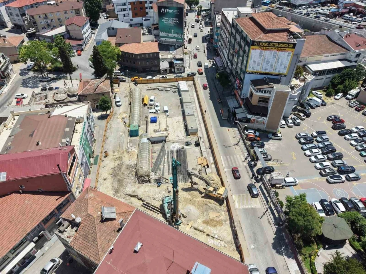 Gebze’de tarihi hamamı gün yüzüne çıkaracak tam otomatik oto