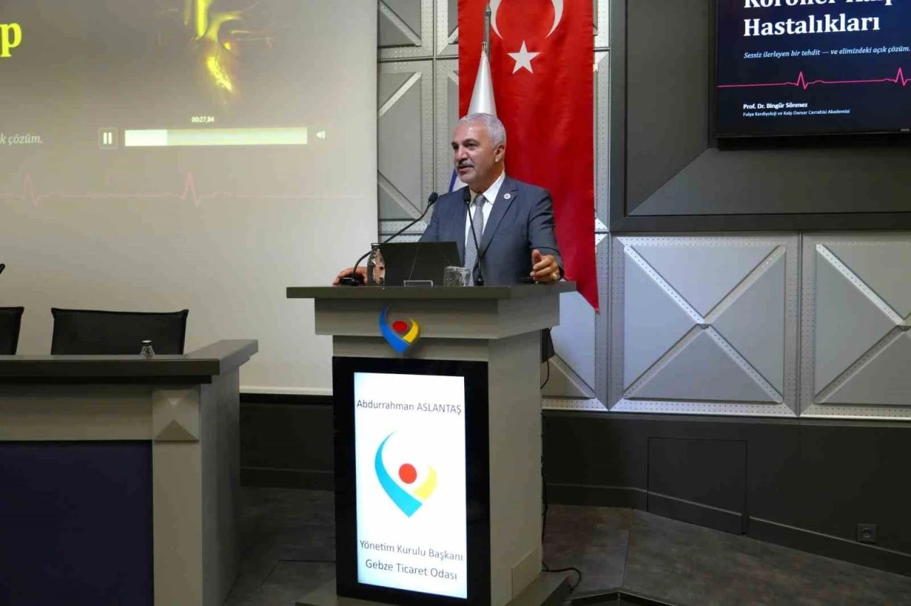 Gebze Ticaret Odasından iş d&uuml;nyasına y&ouml;nelik "kalp sağlığı" s&ouml;yleşisi
