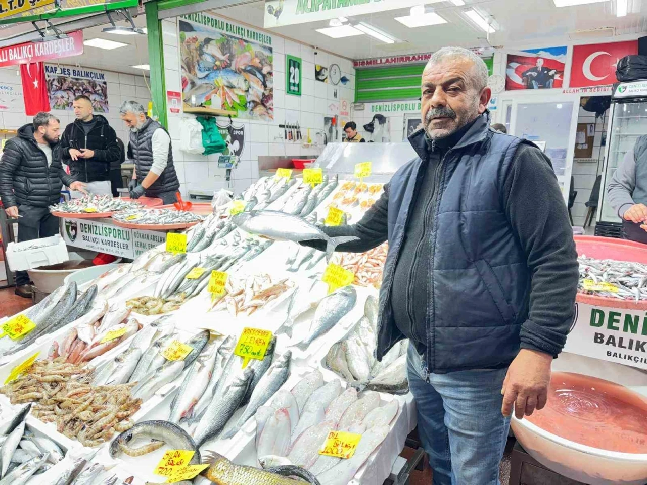 Geç gelen kış balığın tadını kaçırdı
