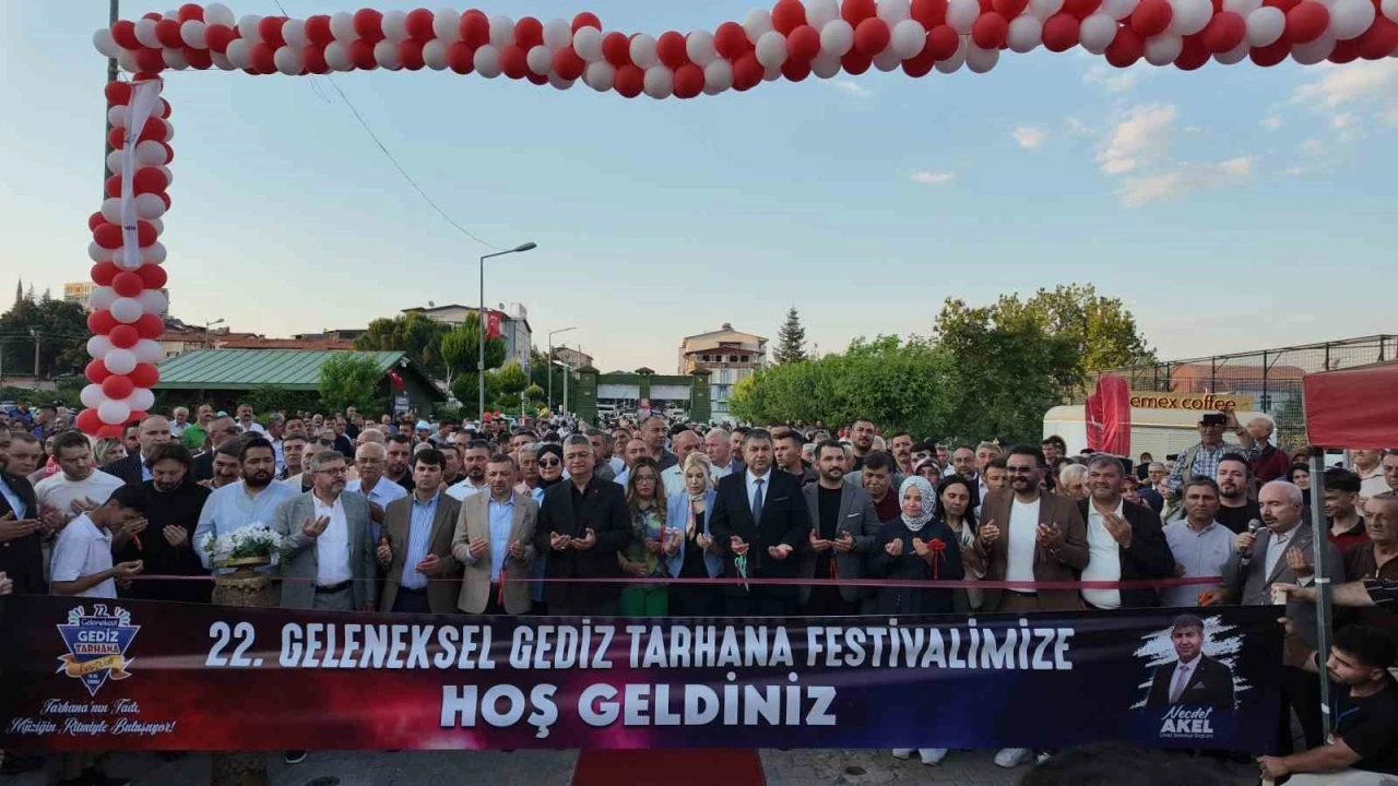 Gediz&rsquo;de Tarhana Festivali coşkusu
